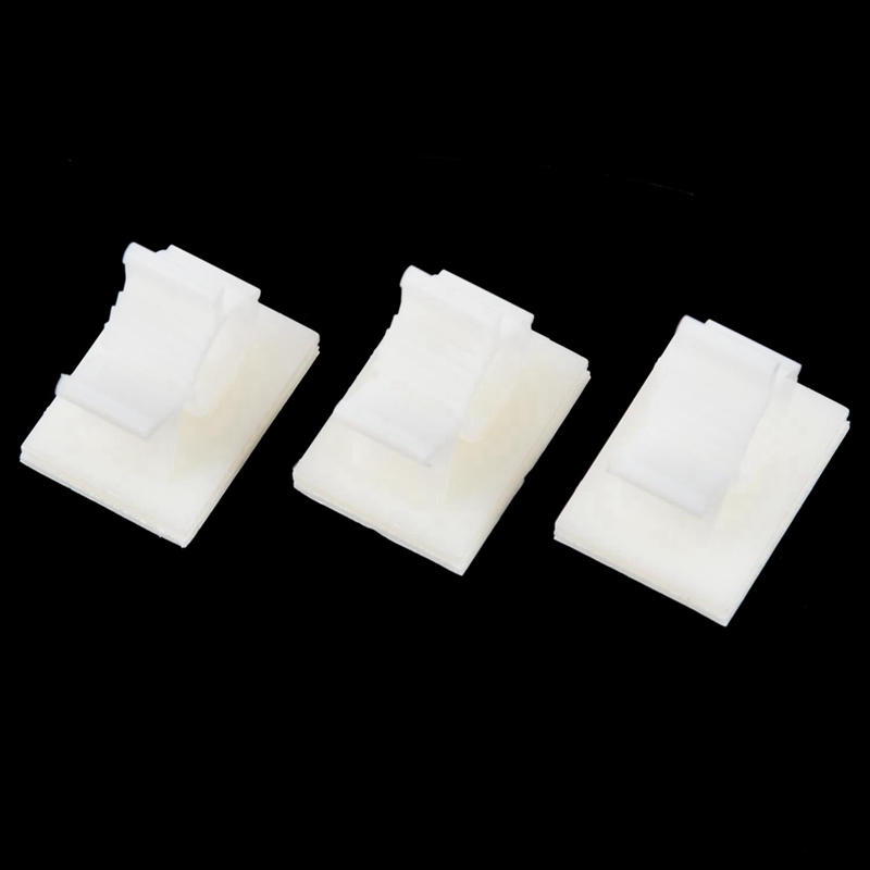 Cable Clips, 50 Pieces Wire Clips &amp; 200Pcs Metal Cable Tie Stainless Steel Cable Tie Marine Cable Tie