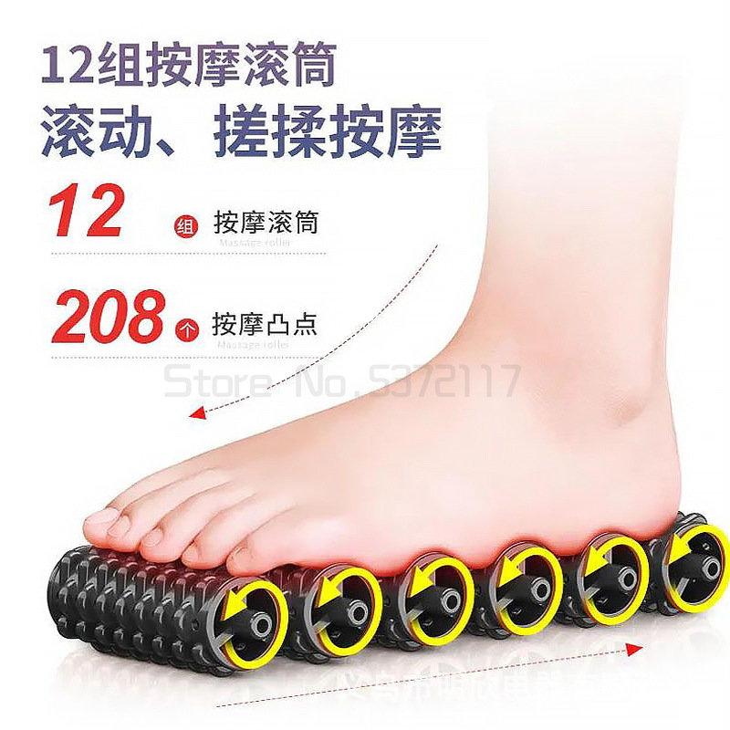 Foot tub foot bath barrel foot washing automatic constant temperature heating electric household massage machine health foot the