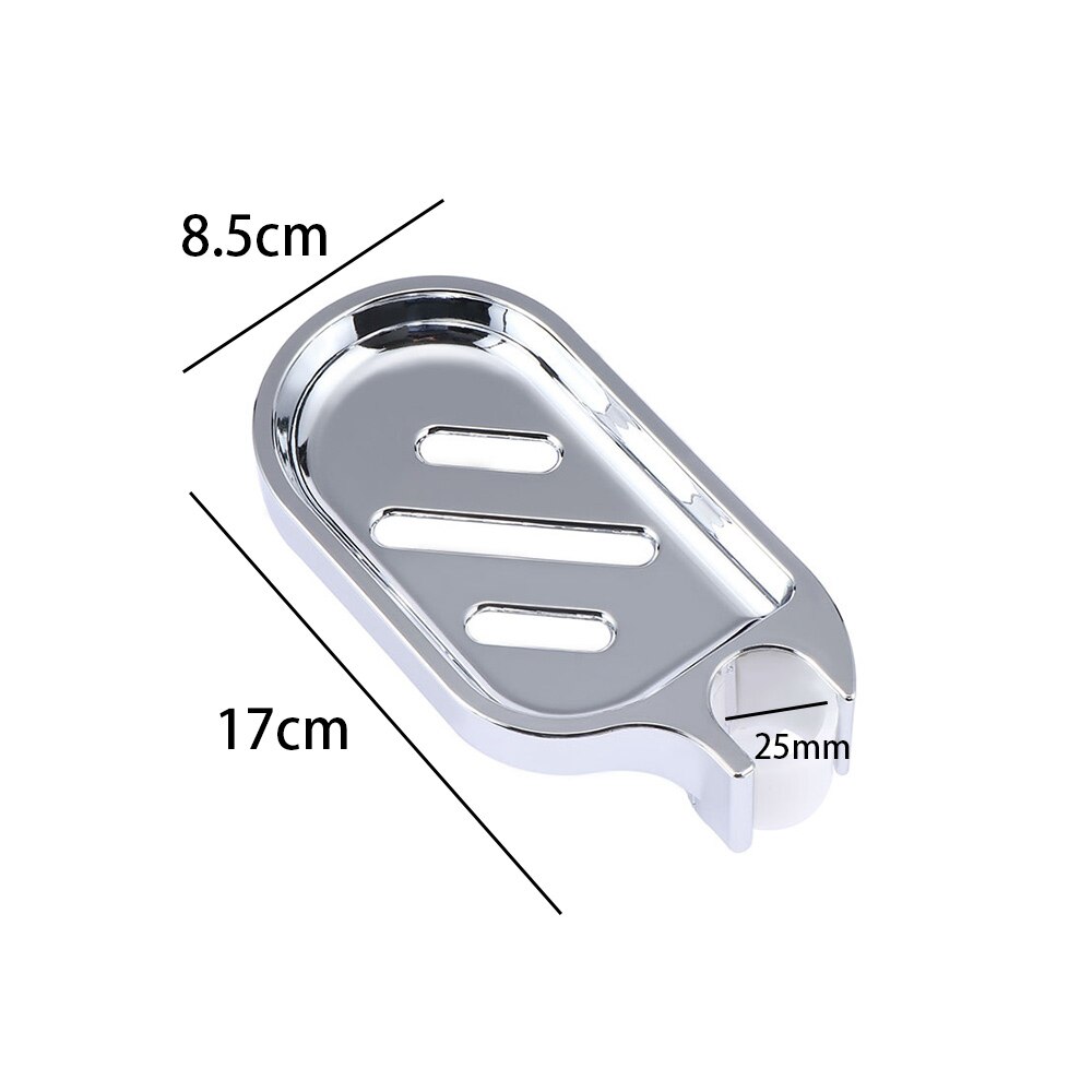 ABS Plastic Zeepbakje Houder Verstelbare Douche Staaf Dia Badkamer Gadget Zeep Pallet Douche Staaf Zeepbakje Box