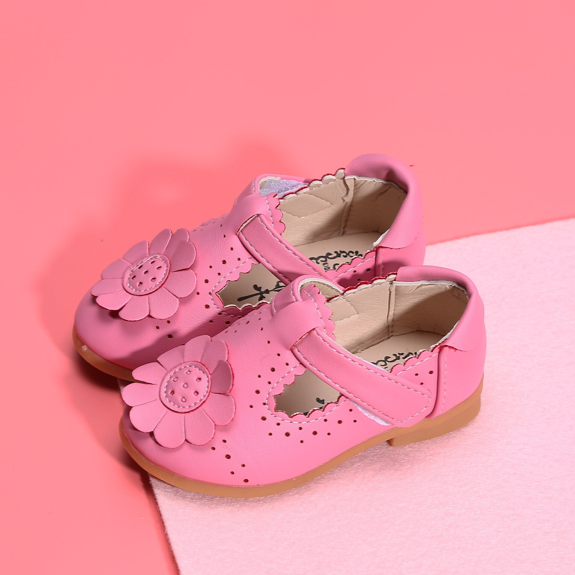Children's Small Shoes, Women's Princess Shoes, Spring And Autumn Children's Shoes, Korean Version Of The Hollow Girl Shoes