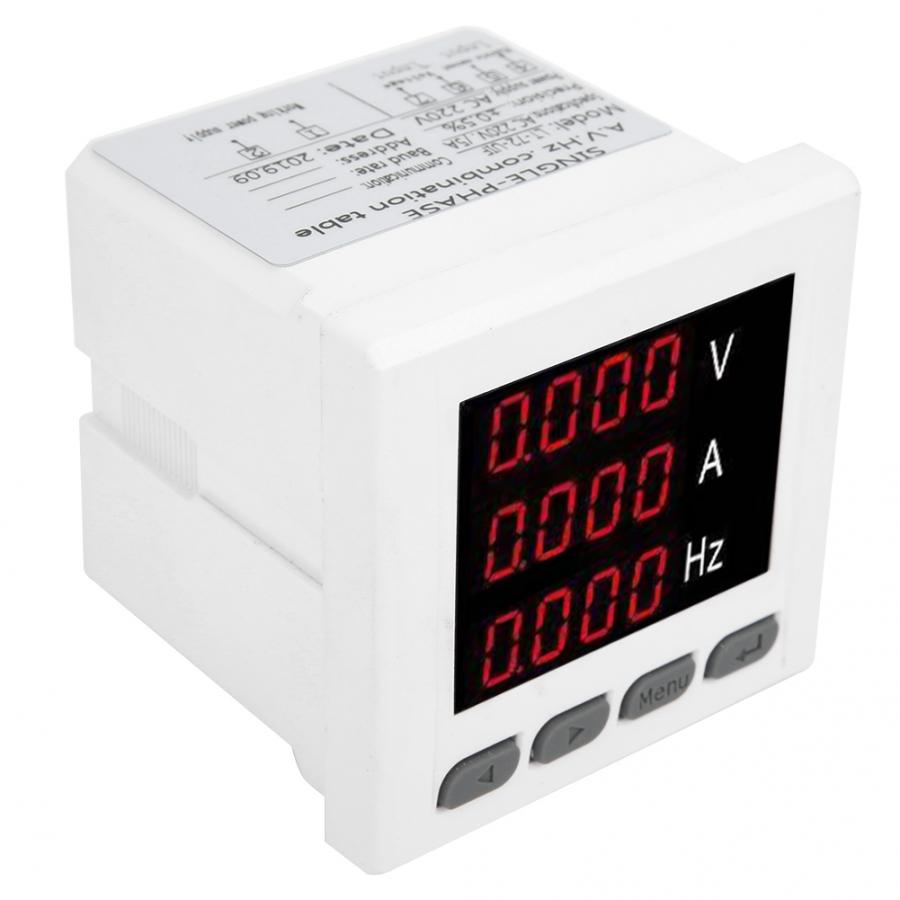 Frequenz Meter 72-UIF Multi-Funktion Meter Einphasig EINE V HZ Digital Display Meter Amperemeter Voltmeter Frequenz