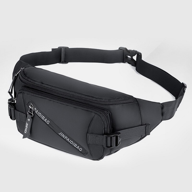 Men's Chest Bag Men Leather Chest USB Backbag With Headphone Hole Travel Organizer Male Bag: E724040A