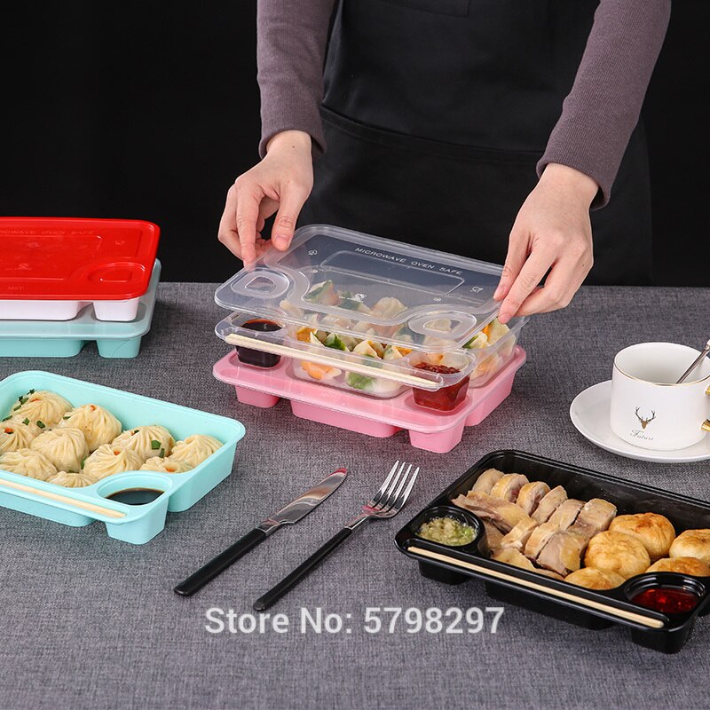 Disposable takeaway meal box packing box