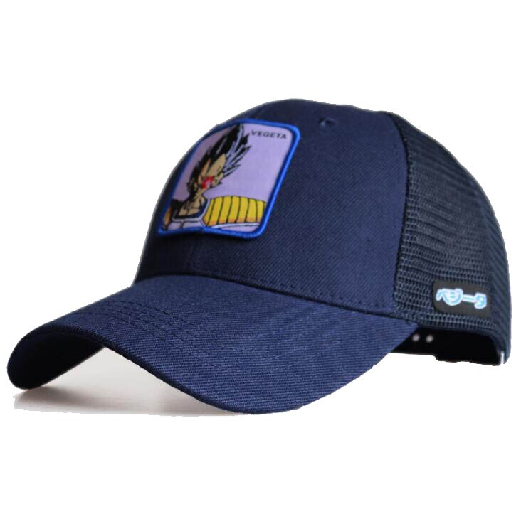 Sombrero de malla Z de dibujos animados, geniales, Goku, Vegetto, Lunch, Saiyan, sombreros de béisbol, gorra de mujer, Unisex: D13