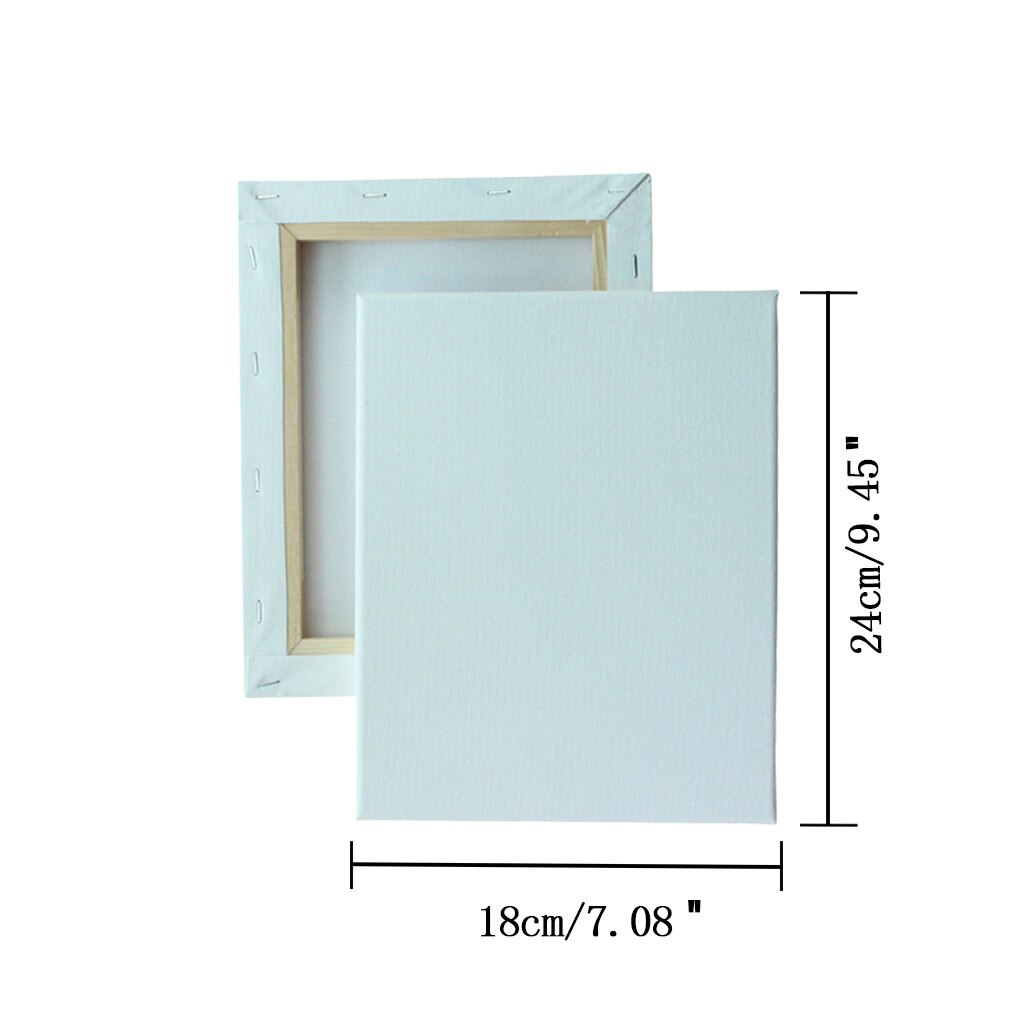 Mini Stretched Artists Canvas Small Art Board Acrylic/Oil Paint Blank Canvas Graffiti painting Picture frame canvas Accessories: C