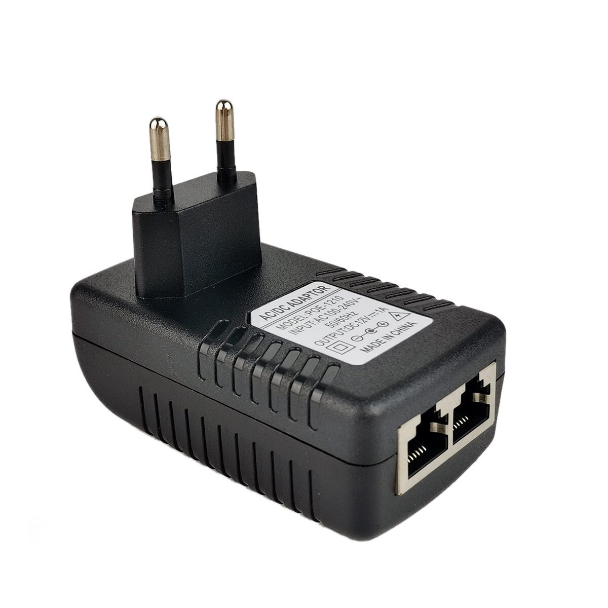12V 1A PoE Power Supply 24V 1A 48V 0.5A POE Wall Plug POE Injector Ethernet Adapter For CCTV Security IP Camera EU US Optional