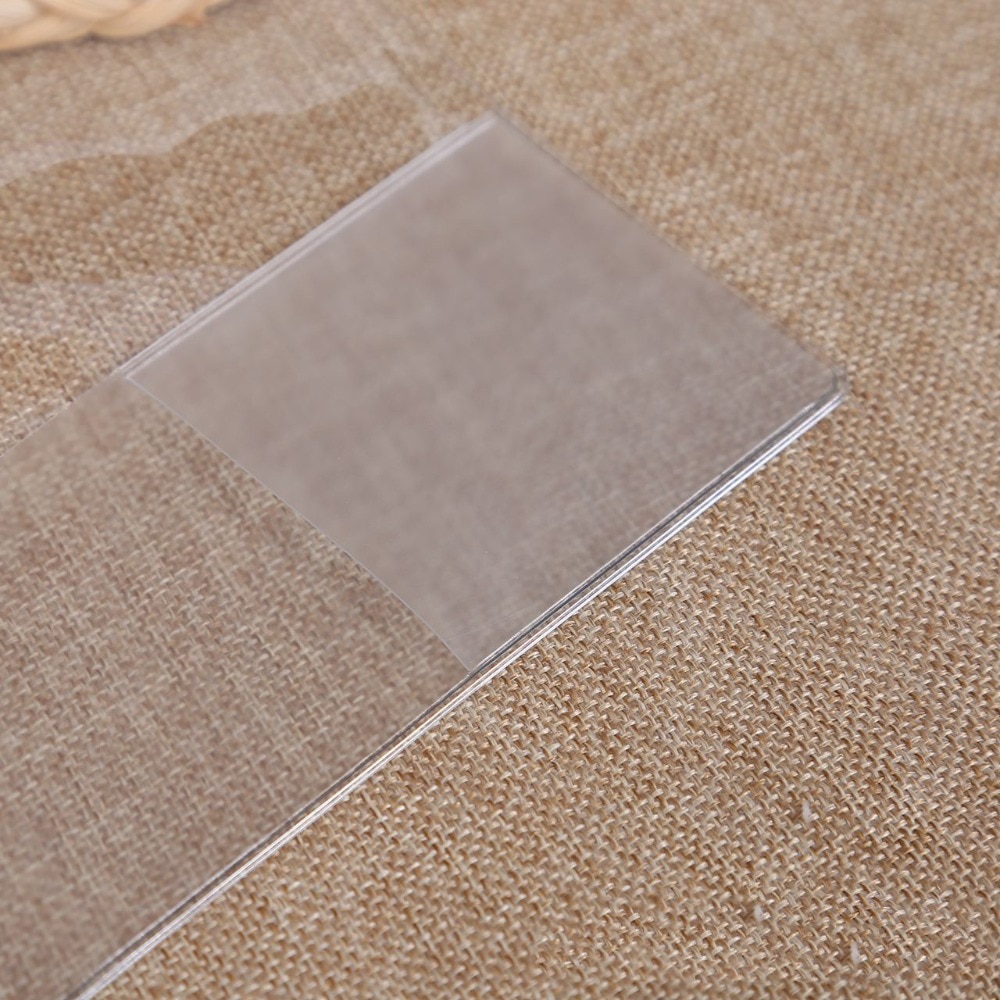 Transparent PVC Cover For Standard Weeks Planner 1 Sheet