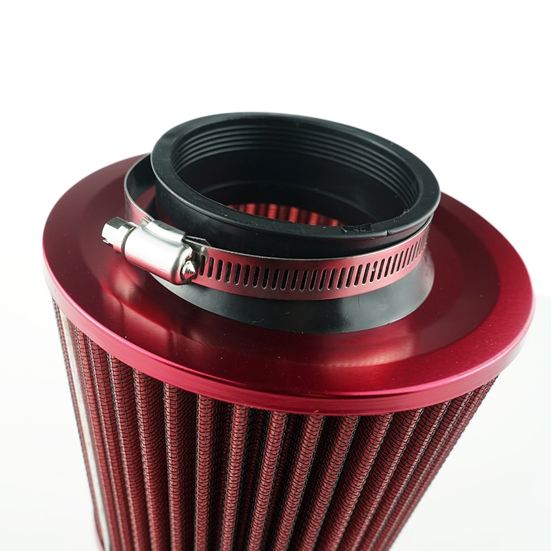 Air Intake Filter 76mm Universal Car Air Filter Vehicle Induction High Power Mesh 3 Inch Auto Cold air Hood Intake