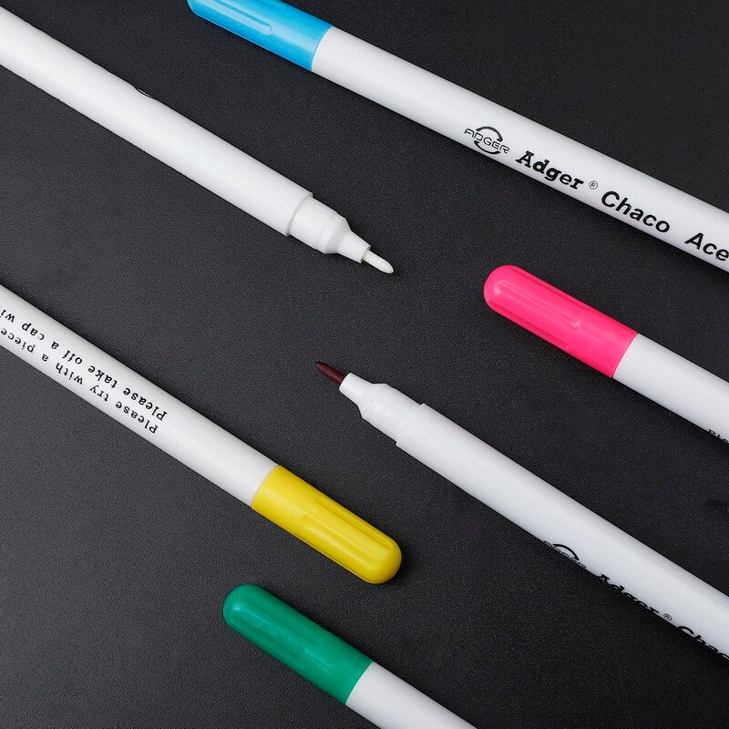 100pcs White High Temperature Disappearing Pen Refill Heat Erasable