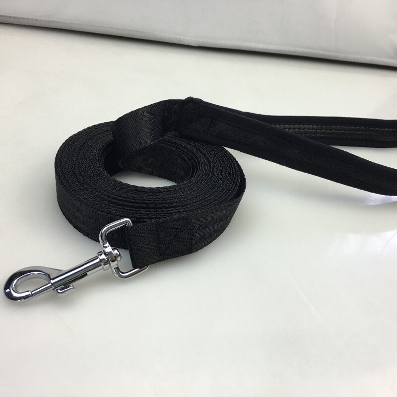 Correa para mascotas para perros azul negro Nylon 20 metros 10 metros entrenamiento, perro Correa caminar perro Correa tamaño seleccionable de seguridad al aire libre