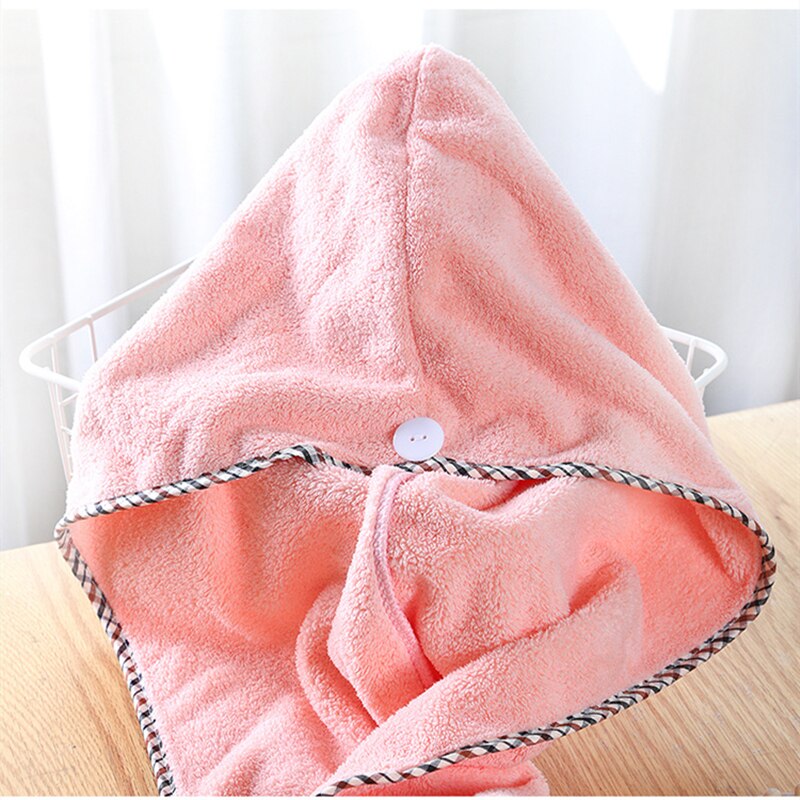 Verdikte Badmuts Super Absorberend Sneldrogend Haar Douche Cap Gewikkeld Handdoek Bad Cap Badkamer Accessoires