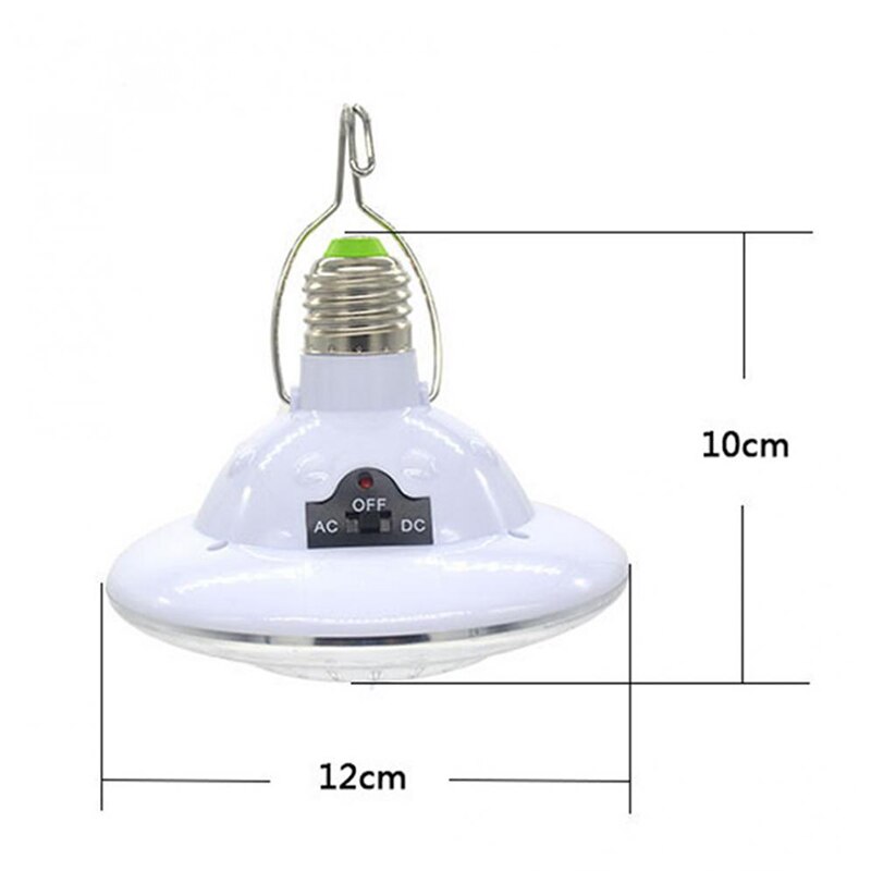 LED Solar Light Emergency Bulb Lighting High Brightness Dimmable for Outdoor Camping L9