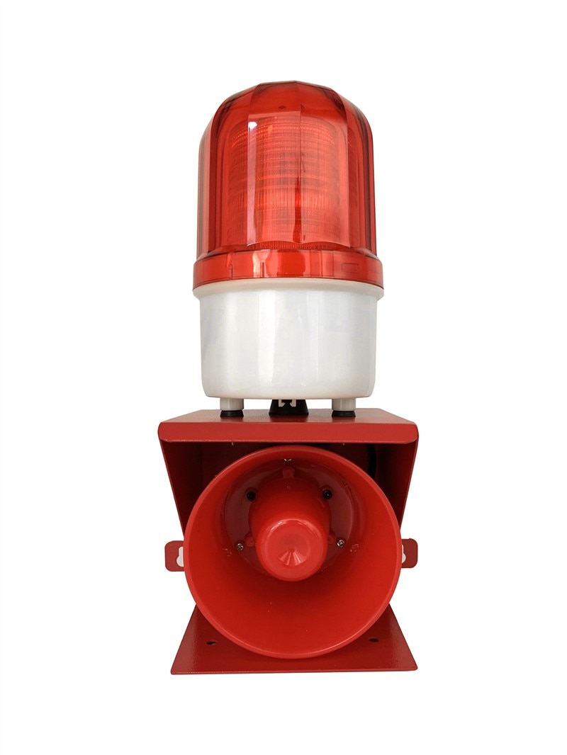Handslingersirene Rood Draagbaar Handbediend Alarm voor Troepen Alarmerend 120DB