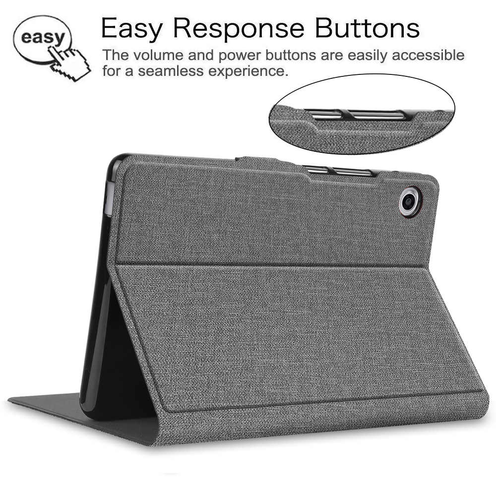 Ibuyiwin magnetische hoes voor huawei matepad  t8 kobe 2-l03/l09 8.0 inch tablet funda capa hoes + gratis film + touchpen