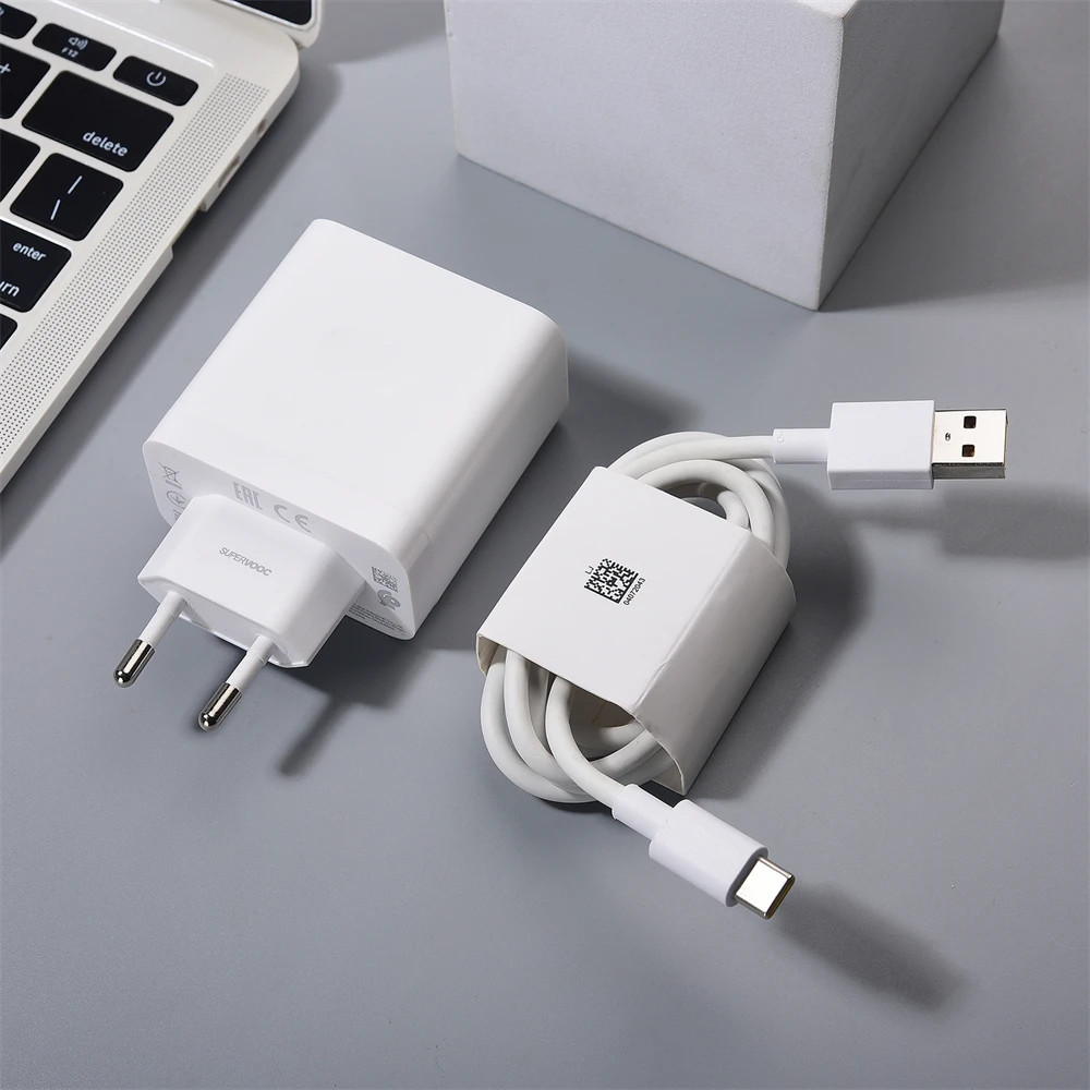Realme 100w supervooc eu-oplader snellader voedingsadapter 10a usb-c-kabel voor realme  gt7 6 5 2t neo 6 7 se 14 13 pro+ find  x8: Br