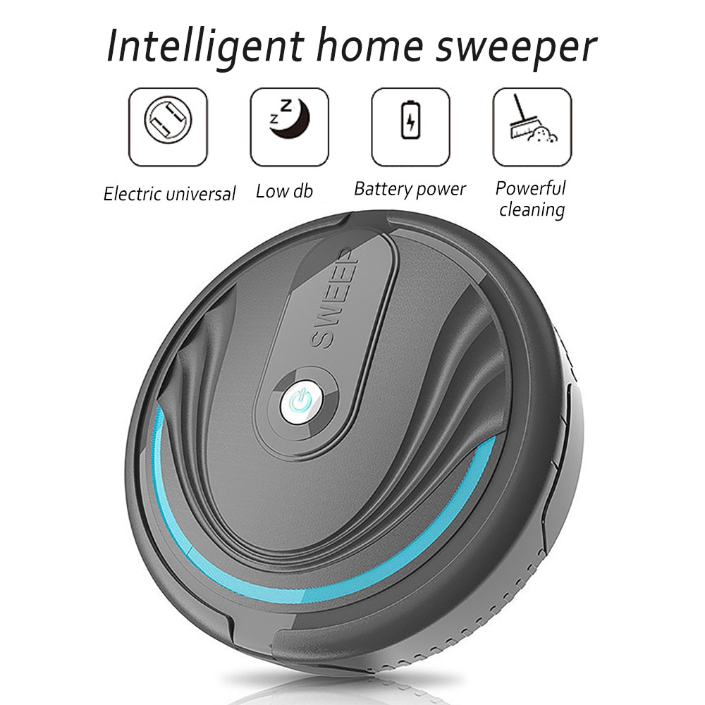 Sweeping Mopping Robot Vacuum Cleaner Automatic Sweeper Floor Carpet Clean Rechargeable Wifi Smart Planned Clean
