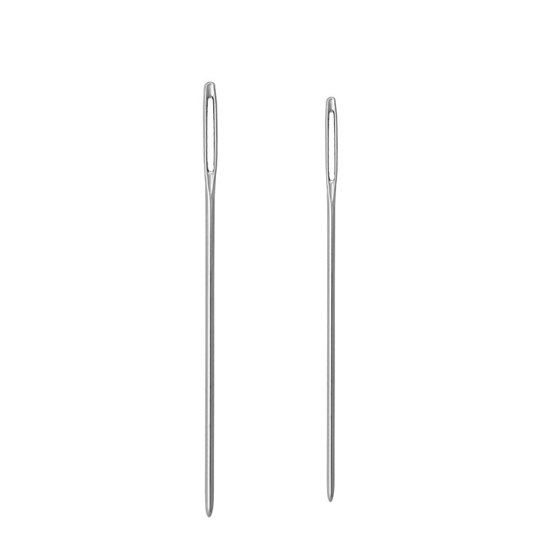 Lmdz 30 stk 48mm 52mm store øjenbroderi gobeliner strikkere uld nåle stumpe bier stopnål tråde metal syning
