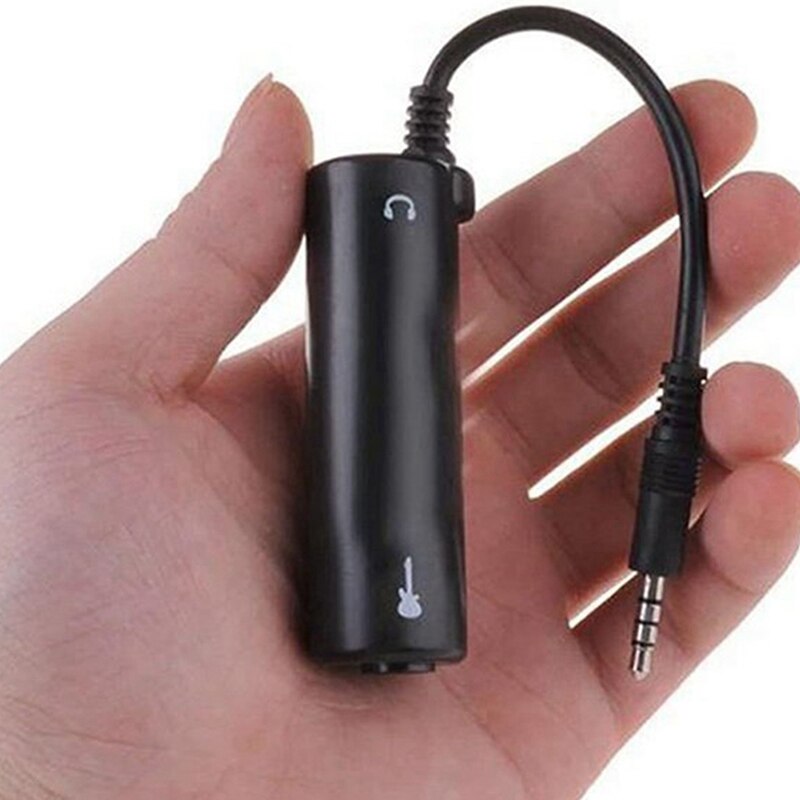 4Pcs Guitar Audio Interface Cable AMP Amplifier Effects Pedal Adapter Tuner System Convertor for iPhone iPad IPod