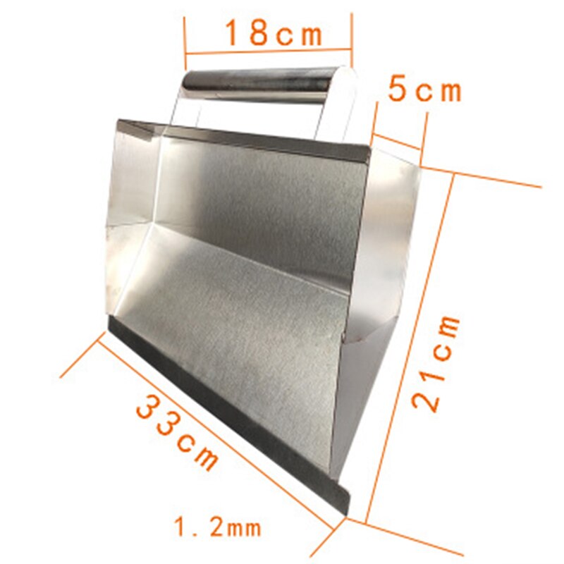 Concrete Trowel Stainless Steel Wall Plastering Tools for Mason Trowel Construction Cement Decorative Tools