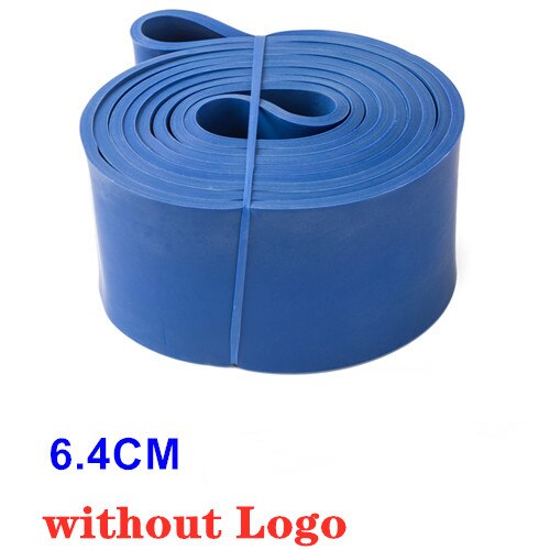 Sæt af naturlig latex atletisk gummi pull up hjælpe bånd træning modstand bånd træning krop stretch power fitness tyggegummi: Blå