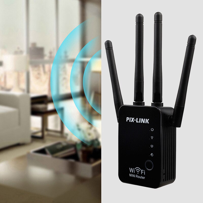 300Mbps Wireless Router di Rete Extender Amplificatore di Segnale Wifi Ripetitore Wifi Ripetitore con RJ45 Cavo di Rete di US/EU/ UK/AU Spina