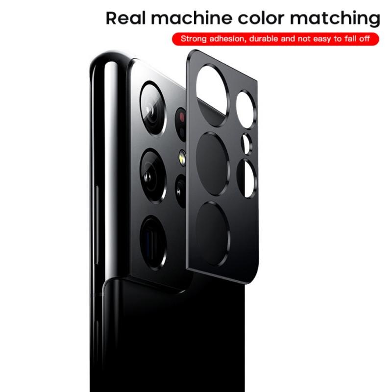 Metal Protector Film Protection Case Aluminum Alloy Ring Cover Rear Camera Lens Protection Cover For Samsung S21 Plus S21 Ultra