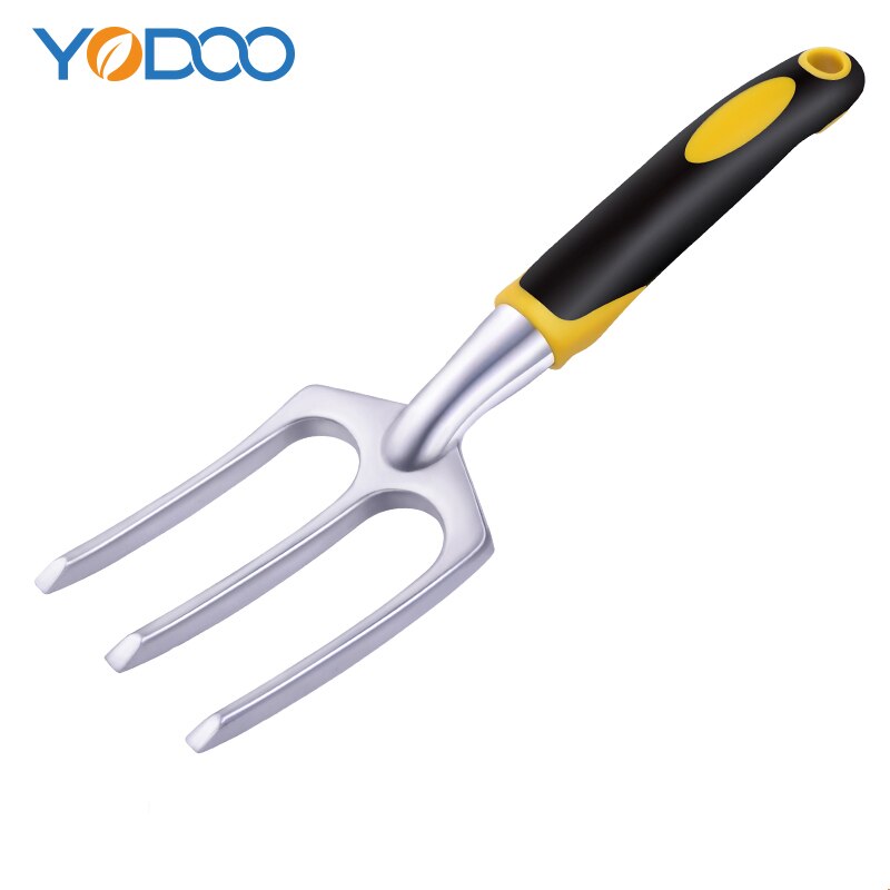 Juego de Mini herramientas de jardín, pala rastrillo, paleta de suelo, herramienta de siembra para niños al aire libre, pala Manual portátil con mango de PVC: Fork