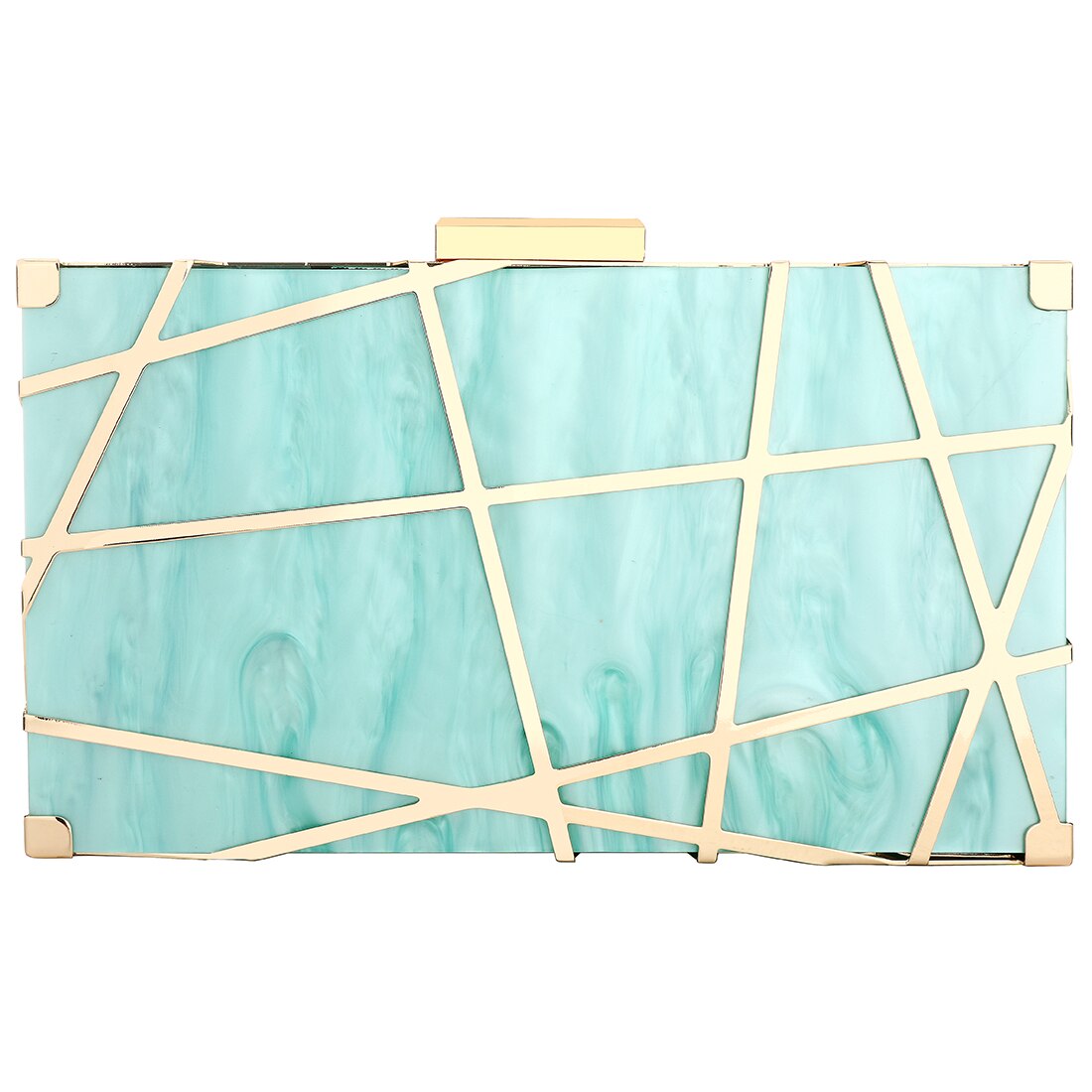 Acryl Geometrische Clutch Bag Kerst Avond Tassen Voor Vrouwen Roze Schoudertas Vrouwelijke Keten Party Wedding Koppelingen Purse Paars: blue