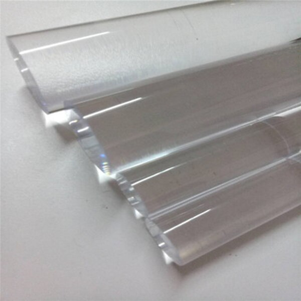 3Mmx250Mm Round Shape Solid Acrylic Rod Pmma Extruded Bar Clear 2Pcs