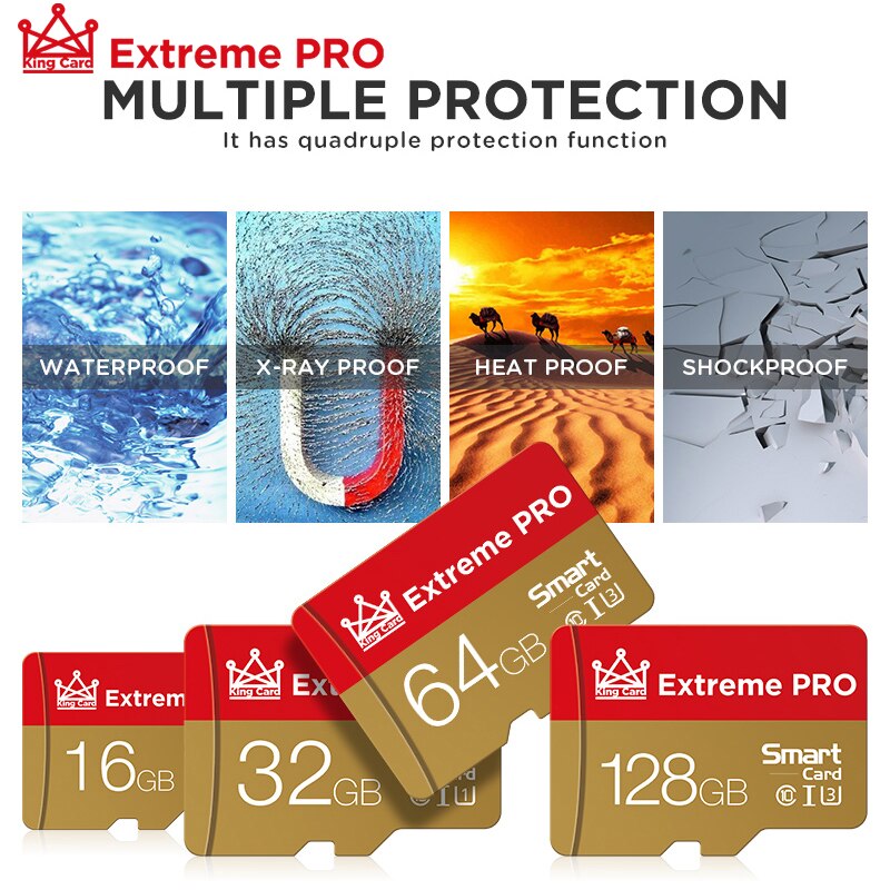 Class10 Memory Card 128GB 256GB micro sd card 64GB 32GB 16GB SD/TF Flash Card cartao de memoria microsd with Free adapter