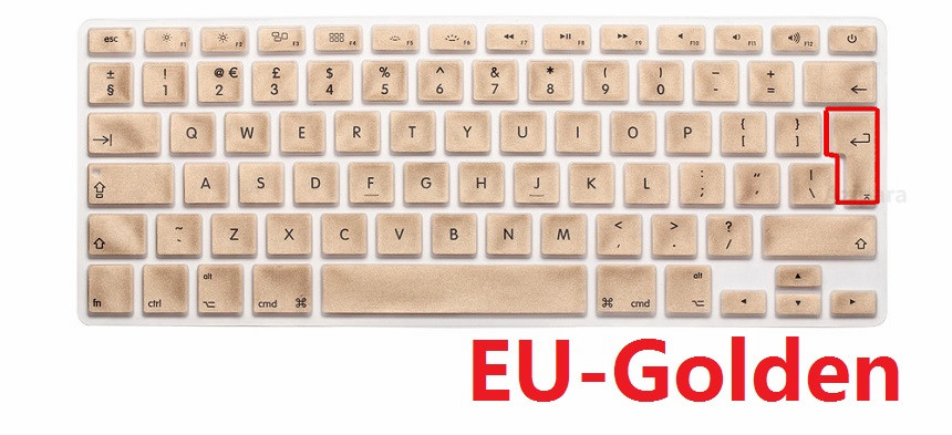 Pokrowiec na klawiaturę TPU do Macbook Pro 13 15 2015 Retina A1502 A1398 US EU English For Macbook Retina 13 15 Keyboard Protector: Srebrny
