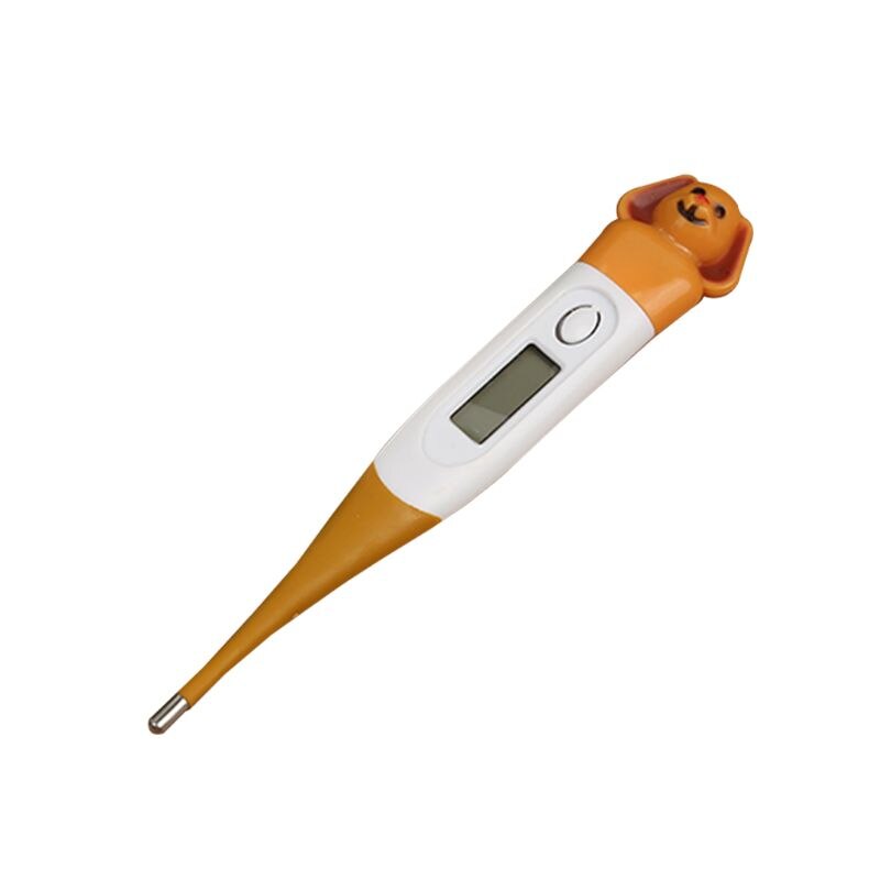 Sød tegneserie lille dyr blødt hoved elektronisk termometer hjem børnetermometer