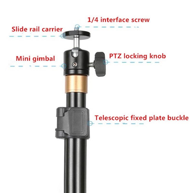 Slide Rail Support Rod For Slider Dolly Rail Track Photography DSLR Camera Stabilizer System Tripod Accessories