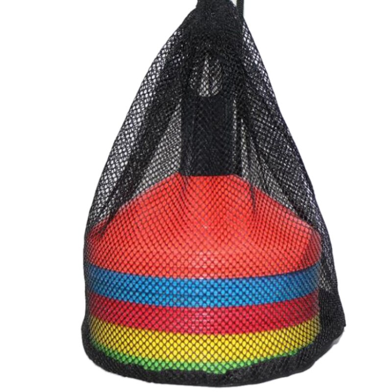 50Pcs Multicolor Voetbal Training Disc Cone Voetbal Veld Mark Training Disc Sport Apparatuur Accessoires: Default Title