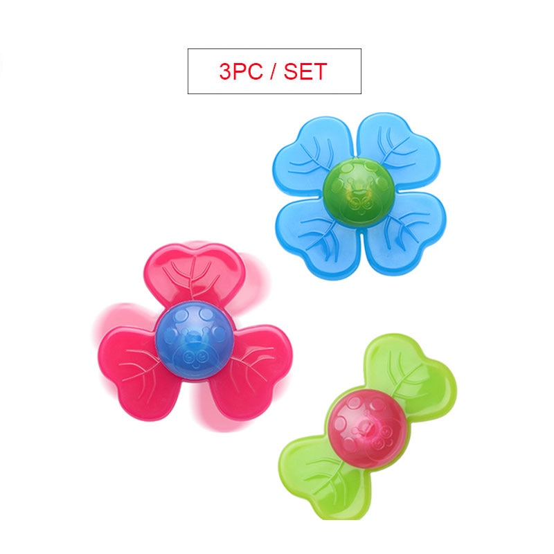 Neue Lustige freundlicher Spielzeug Nette Karikatur Insekten Saugnapf Spinner Spielzeug Schlecht Spielzeug Für freundlicher Baby Rassel Spielzeug Dreh oben: ZK002 3Stck