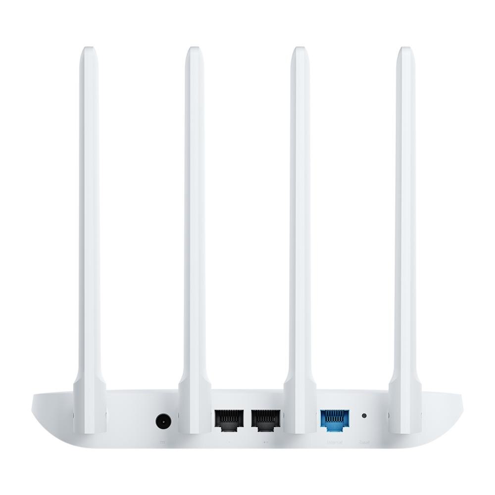 Xiaomi mijia roteador wi-fi 4c 64 ram, 802.11 b/g/n 2.4g 300mbps 4 antenas inteligente roteadores sem fio da banda do controle do aplicativo, repetidor