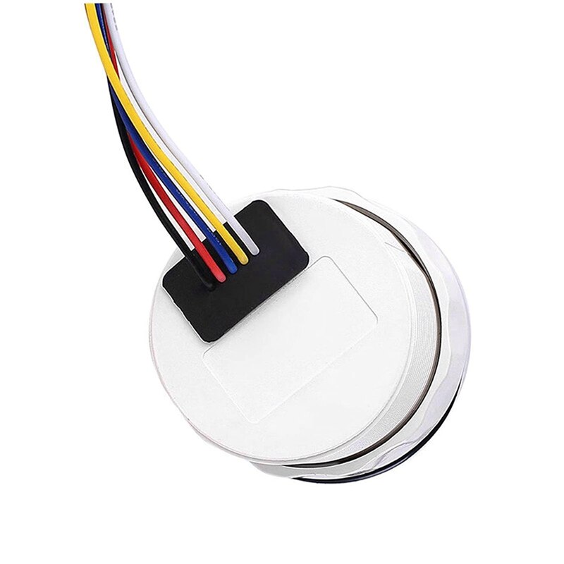 52mm Digital Water Level Gauge 0-190 Ohm 240-33 Ohm Universal Water Tank Level Meter Red Backlight with Alarm