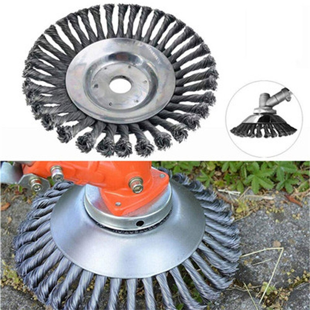 Brush Cutting Head Steel Wire Grass Trimmer Head Brushcutter Gearbox Gearhead Lawnmover Part Replace Adapter for Garden Tool