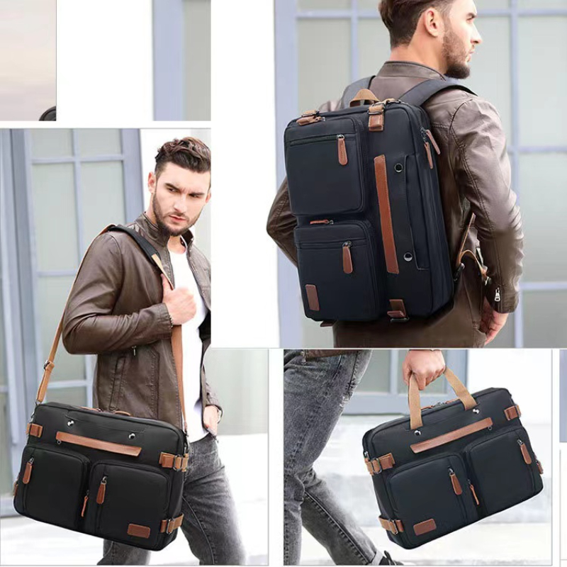 Herenrugzak Slijtvaste multifunctionele waterdichte handtas Mochila Zakelijke laptoptas Herenboekentas
