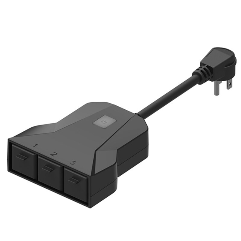 Wifi Smart Socket Alexa Socket Outdoor Waterproof Socket, Smart Phone Application Wireless Remote Control US Plug: Default Title