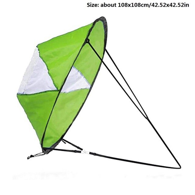 Plegable vela Kayak barco viento vela Sup Paddle Board navegación canoa carrera remo barcos viento ventana portátil PVC Popup: 01