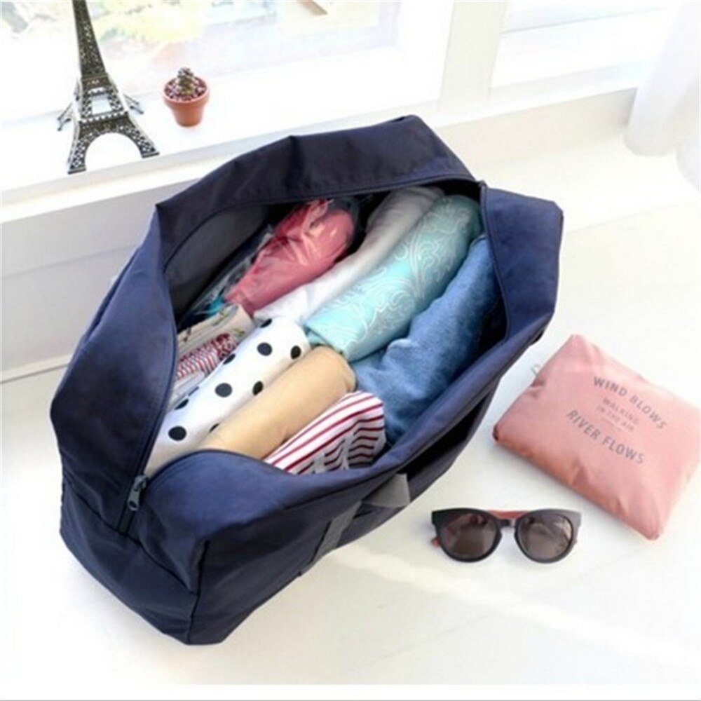 Trolley travel portable folding storage bag