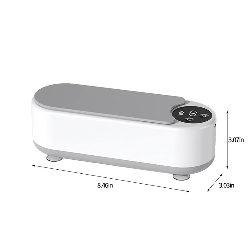 450Ml Ultrasone Reiniger Tandheelkundige Ultra Sonische Bad Hoge Frequentie Trilling Sieraden Reiniger Machine Voor Ing Bril Make-Up Borstel