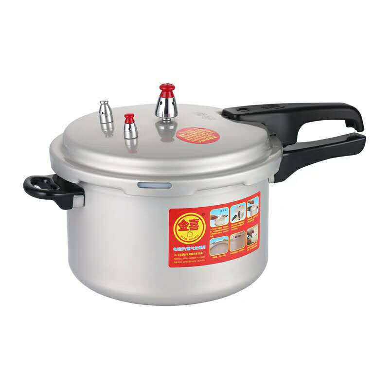 Pressure Cooker 3L Pressure Cooker Household Kitchen Aluminum Alloy Utensils Pressure Cooker Beans Meats Vegetables Soups