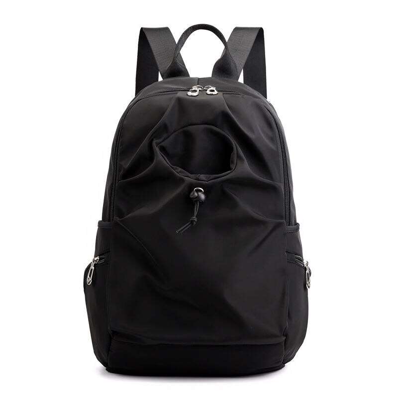 Paars Oxford Vrouwen Rugzak Zomer Schooltassen Voor Meisjes Zwart Outdoor Reizen Rugzak Vrouwelijke Tassen: Black