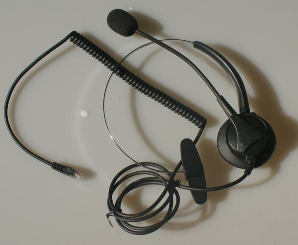 Kq101 auriculares telefónicos con cancelación de ruido para centro de llamadas soho phone
