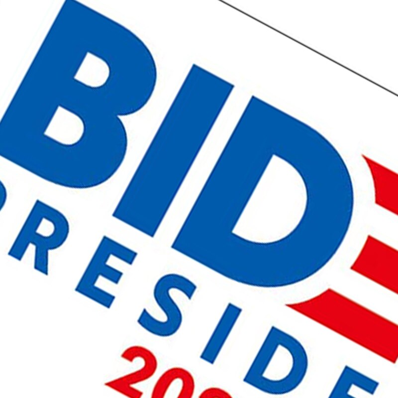 11PCS Presidential Hand-Waving Flags Suitable for Party Decoration Parades Election Day Celebrations