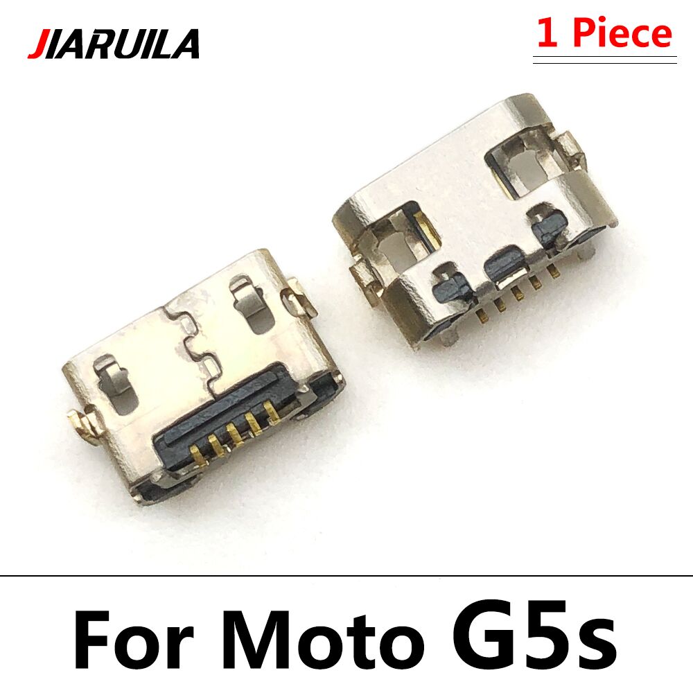 Conector de cargador USB tipo C, Conector de puerto de carga de datos para Motorola Moto G3 G4 G5 G5S G5S G6 G7 Plus G8 Power Play: Moto G5s