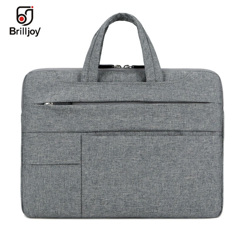 Bolso ultraligero Brilljoy para Dell Asus, Lenovo, HP, Acer, ordenador, Laptop, bolsa briefcase11 12 13 14 15 pulgadas para Macbook Air Pro bag: Gray 15 inch