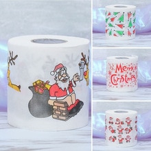 Navidad Papel higiénico rollo de Papel de baño Santa Claus de Papel higiénico de Filtro Campana Cocina Papel Higienico Navidad . Exclusivo. #